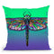 Dragonfly Throw Pillow By Dean Russo