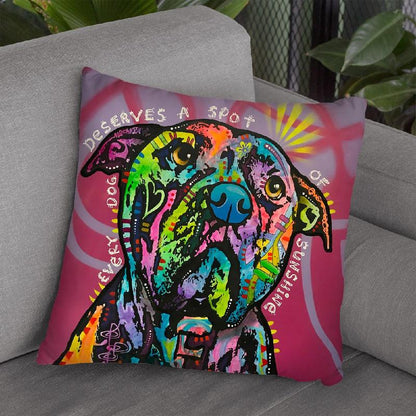 A Spot Of Sunshine Throw Pillow By Dean Russo