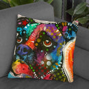 Boxer Love Throw Pillow By Dean Russo