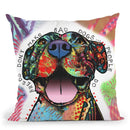 Bad Dogs Throw Pillow By Dean Russo