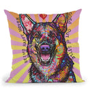 Being Happy Throw Pillow By Dean Russo
