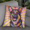 Being Happy Throw Pillow By Dean Russo