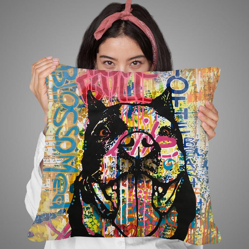 Blossom(Ed) Throw Pillow By Dean Russo