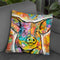 The Pig Throw Pillow By Dean Russo