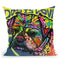 Dog Is Love (Heart) Throw Pillow By Dean Russo