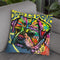 Dog Is Love (Heart) Throw Pillow By Dean Russo