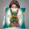 French Buddha Bulldog Throw Pillow By Dean Russo
