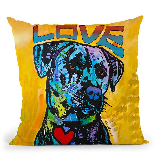 Gentle Giant Throw Pillow By Dean Russo