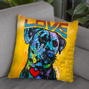 Gentle Giant Throw Pillow By Dean Russo