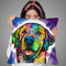 Heartfelt Retriever Throw Pillow By Dean Russo