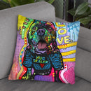 Hug Dealer Throw Pillow By Dean Russo
