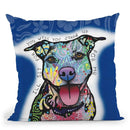 I'Ll Sit For You Throw Pillow By Dean Russo