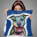 I'Ll Sit For You Throw Pillow By Dean Russo