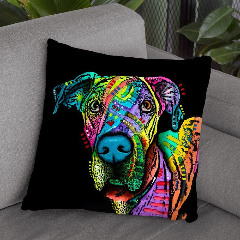 Indelible Dane Throw Pillow By Dean Russo