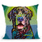 Indelible Lab Throw Pillow By Dean Russo