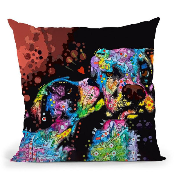 It'S Just Puppy Love Throw Pillow By Dean Russo