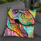 T Rex 1 Throw Pillow By Dean Russo