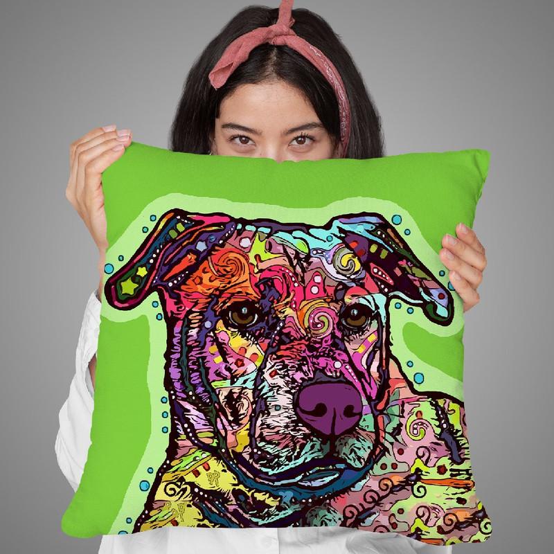 Look Of Love Throw Pillow By Dean Russo