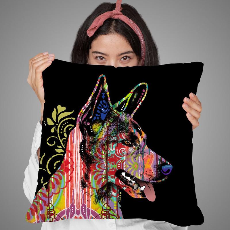 Love Is Here Throw Pillow By Dean Russo