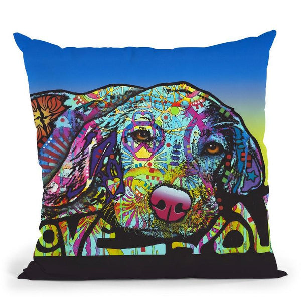 Love You Hound Throw Pillow By Dean Russo