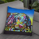 Love You Hound Throw Pillow By Dean Russo
