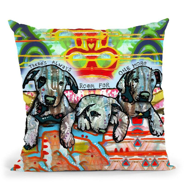 One More Throw Pillow By Dean Russo