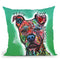 Peace, Love, And Rescue Throw Pillow By Dean Russo