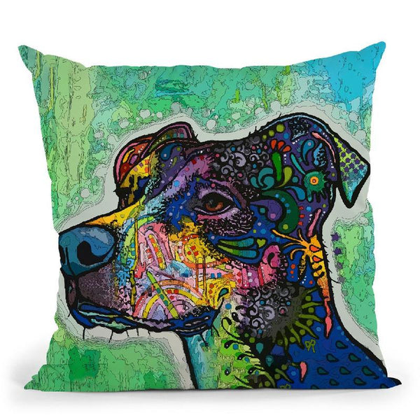 Poise Throw Pillow By Dean Russo