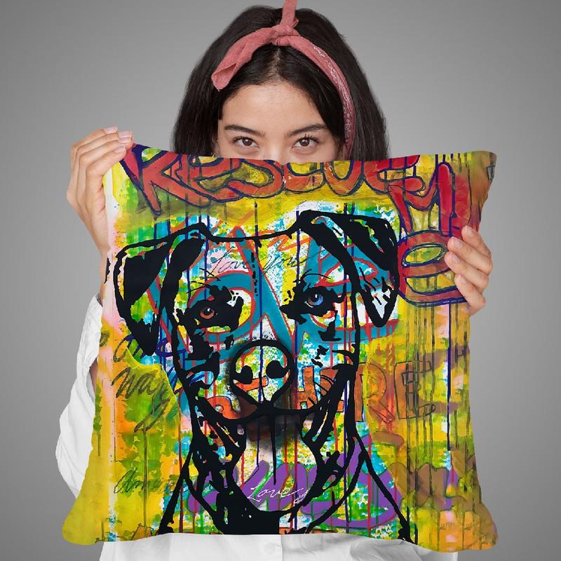 Rescue Me Throw Pillow By Dean Russo