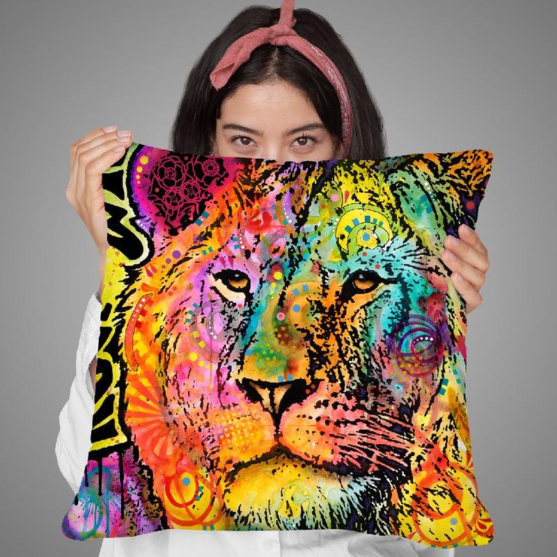 Keep The Wildlife Wild Throw Pillow By Dean Russo