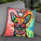 Royal-Chi Throw Pillow By Dean Russo