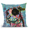 Soul Pup Throw Pillow By Dean Russo