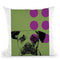 Spot Green Throw Pillow By Dean Russo