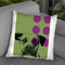 Spot Green Throw Pillow By Dean Russo