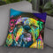 Straight On Bull Throw Pillow By Dean Russo