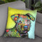 Sully With Words Throw Pillow By Dean Russo