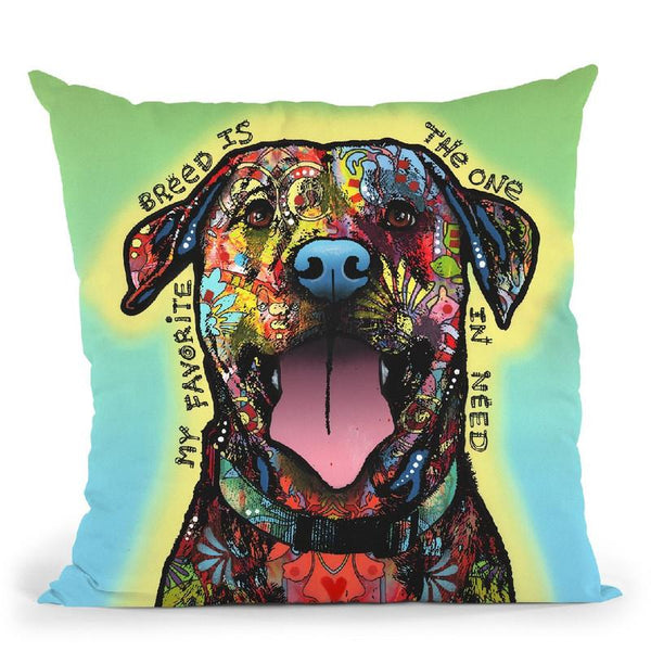 The One In Need Throw Pillow By Dean Russo