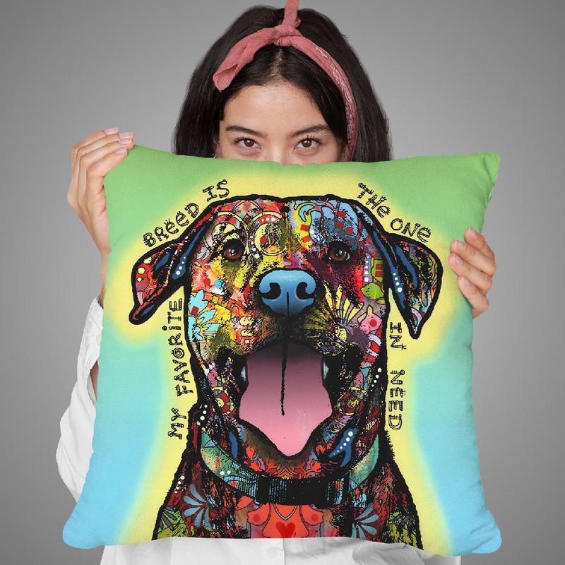 The One In Need Throw Pillow By Dean Russo