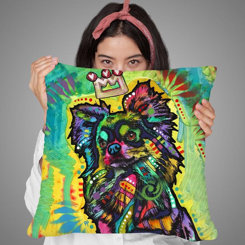 The Star Throw Pillow By Dean Russo