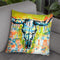 Bull Skull Throw Pillow By Dean Russo
