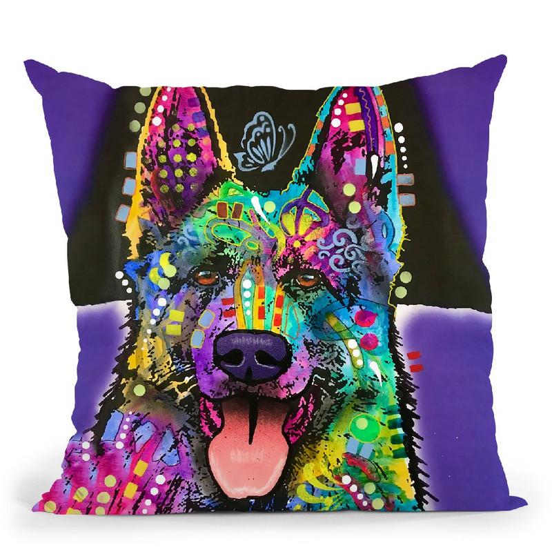 Butterflyepherd Throw Pillow By Dean Russo
