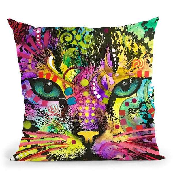 Don'T Look Away Throw Pillow By Dean Russo
