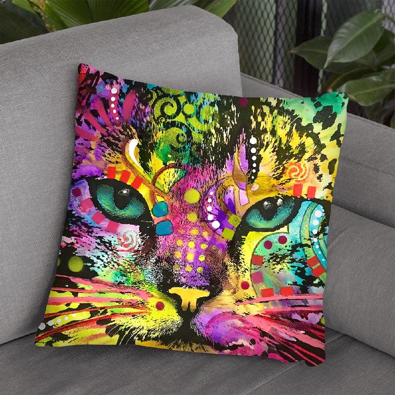 Don'T Look Away Throw Pillow By Dean Russo