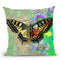 Exposed Butterfly Throw Pillow By Dean Russo