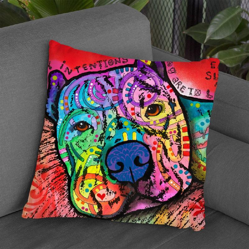 Intentions Throw Pillow By Dean Russo