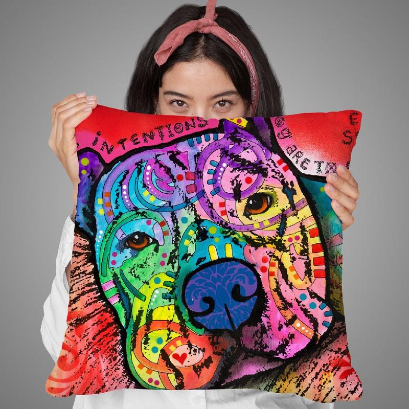 Intentions Throw Pillow By Dean Russo