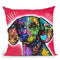 Luv Doxie Throw Pillow By Dean Russo