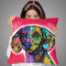 Luv Doxie Throw Pillow By Dean Russo