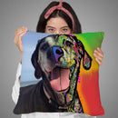 Michelle King Harley Lane Throw Pillow By Dean Russo