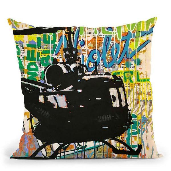 Nepalm Throw Pillow By Dean Russo
